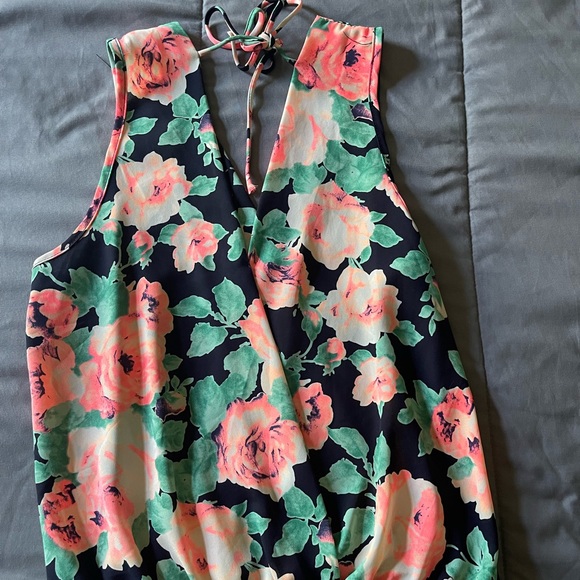 a'gaci Tops - A’gaci rose multicolored blouse size S